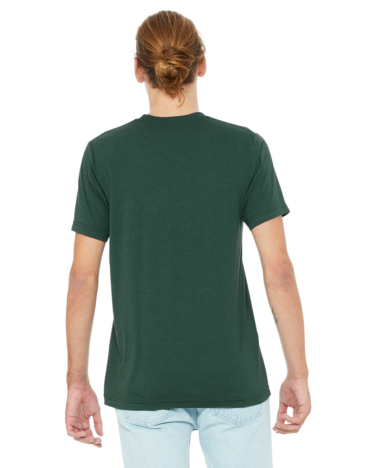 Unisex Triblend T-Shirt - Solid Forest Triblend