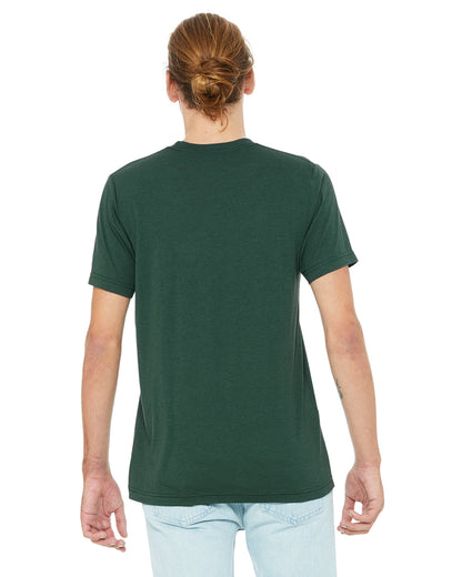 Unisex Triblend T-Shirt - Solid Forest Triblend