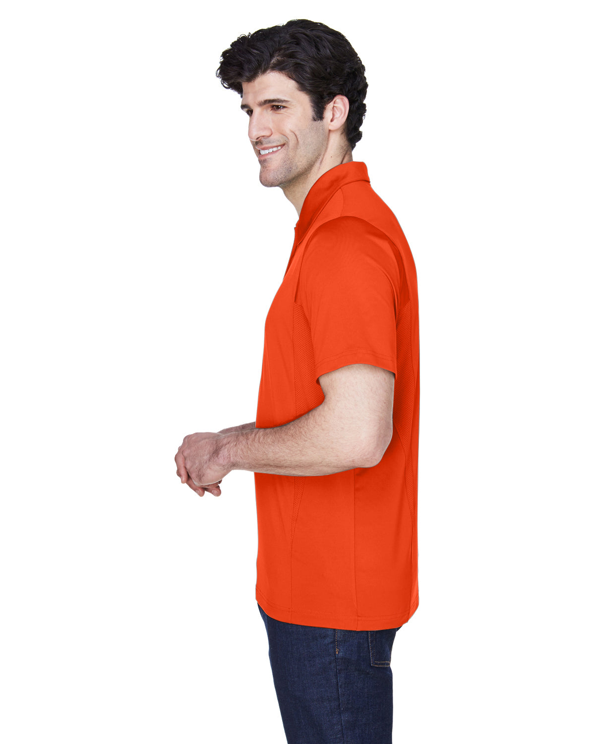 Men's Charger Performance Polo - Sport Orange