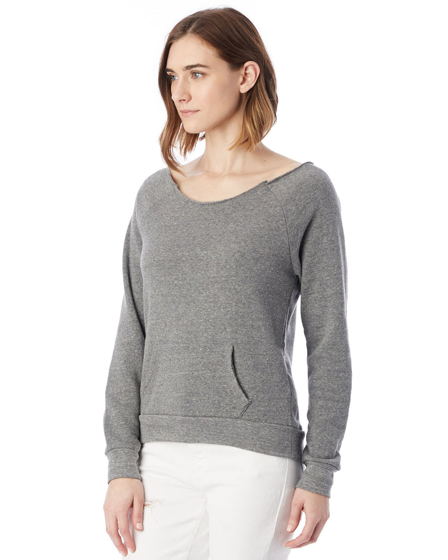 Women's Maniac Eco-Fleece Sweatshirt - Eco Gray