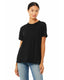 Bella + Canvas 6400CVC - Women's Heathered Relaxed Jersey Short-Sleeve T-Shirt - Heather Black