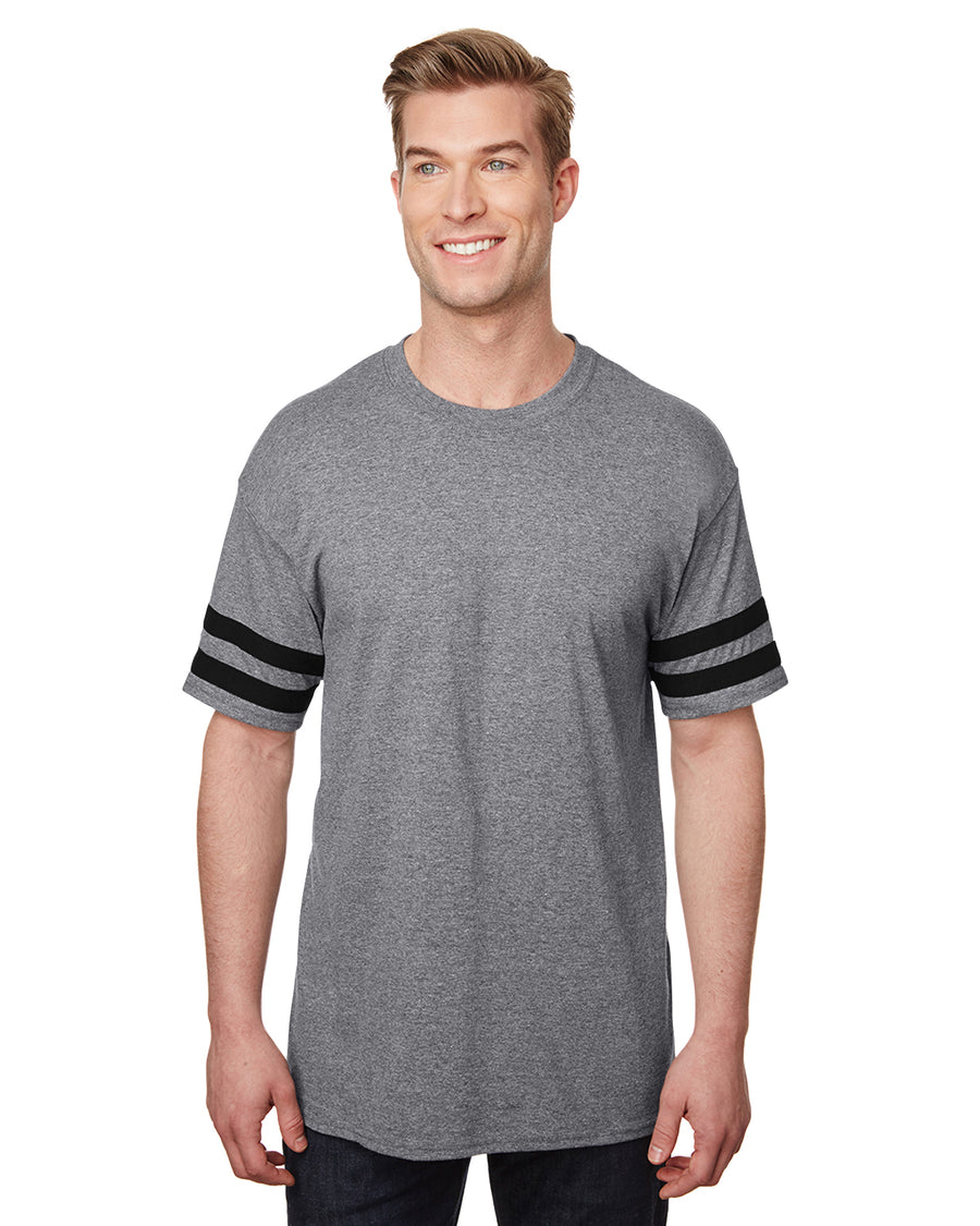 Heavy Cotton™ Unisex Victory T-Shirt - Graph Heather / Black