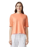 Heavyweight Women's Boxy Tee - Neon Cantaloupe