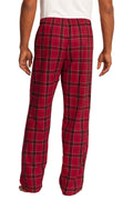 Unisex Flannel Plaid Pant - New Red