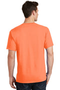 Unisex Core Cotton Tee - Neon Orange