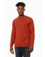 Bella + Canvas 3901 - Unisex Sponge Fleece Raglan Sweatshirt - Brick