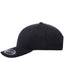 Yupoong 6789M - Premium Curved Visor Snapback - Black