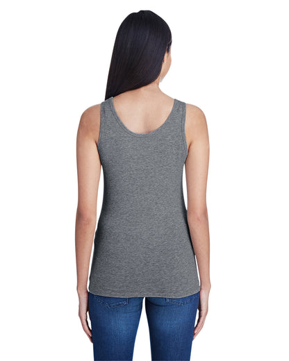 Women's Stretch Tank - Heather Graphite