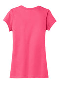 Women's Fitted Very Important Tee - Neon Pink