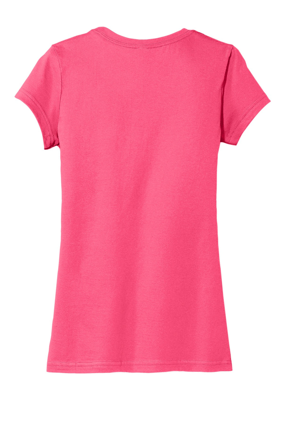Women's Fitted Very Important Tee - Neon Pink