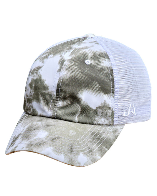 Unisex Offroad Cap - Olive Tie Dye