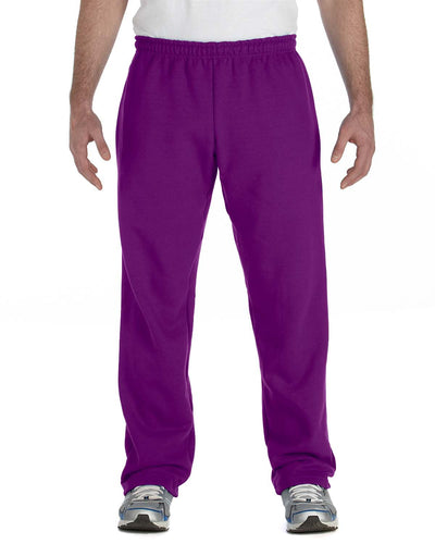 Unisex Heavy Blend™  50/50 Open-Bottom Sweatpants - Purple