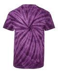 Youth Cyclone Vat-Dyed Pinwheel Short Sleeve T-Shirt - Purple