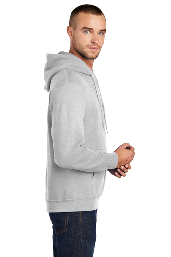 Unisex Core Fleece Pullover Hoodie - Ash