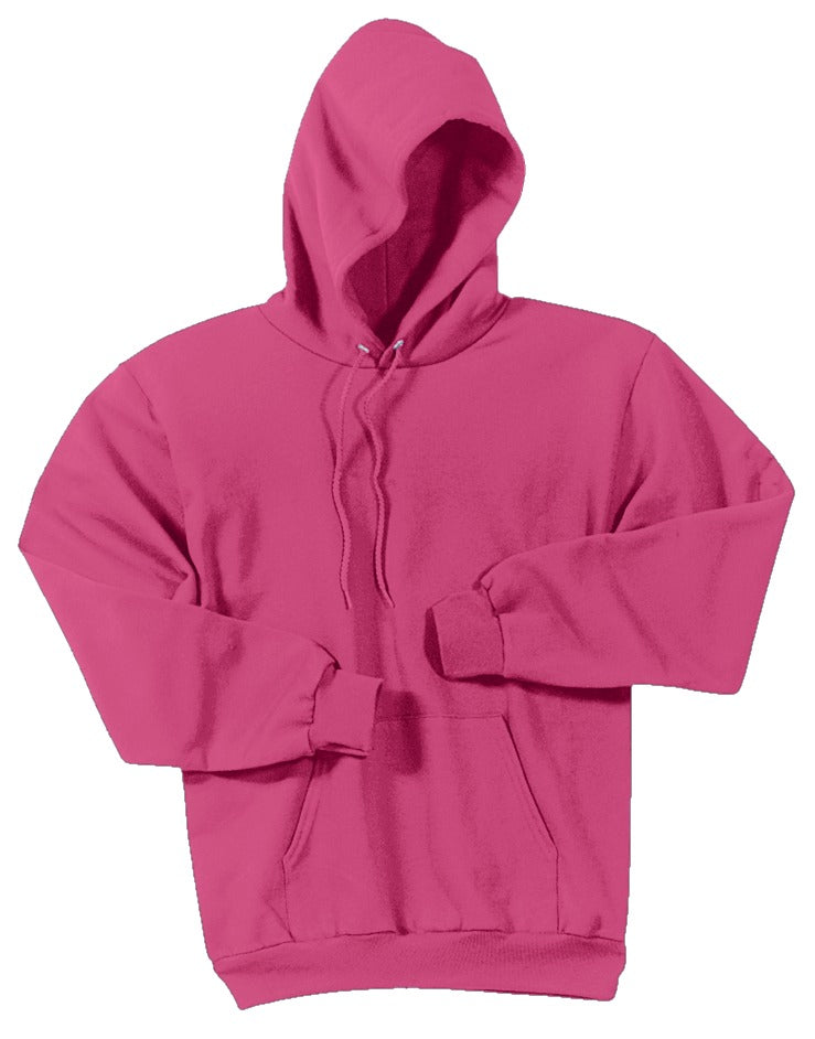 Unisex Core Fleece Pullover Hoodie - Sangria