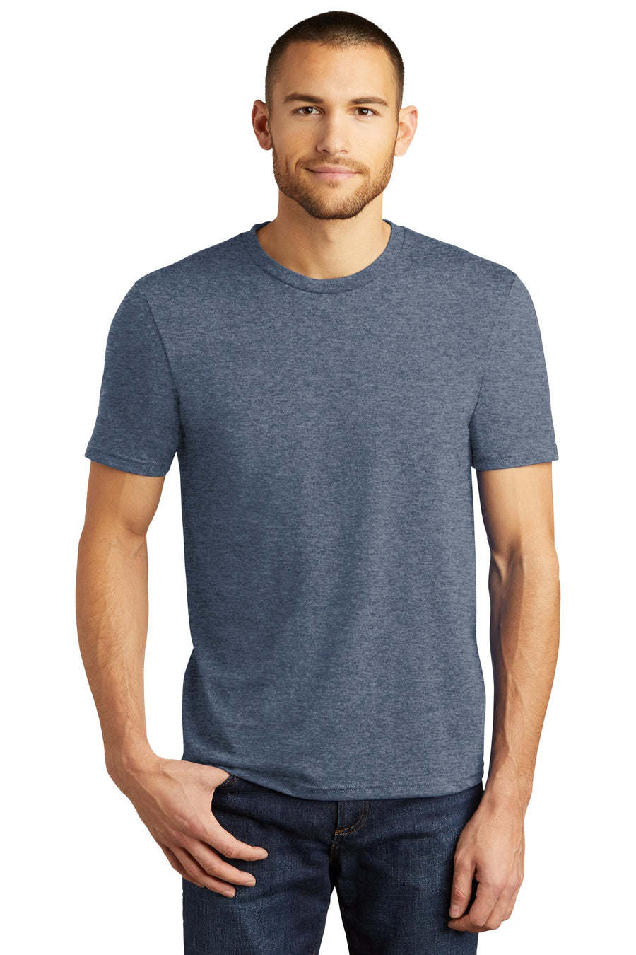 Unisex Perfect Tri Tee - Navy Frost