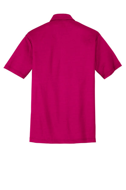 Unisex Silk Touch Performance Polo - Pink Raspberry