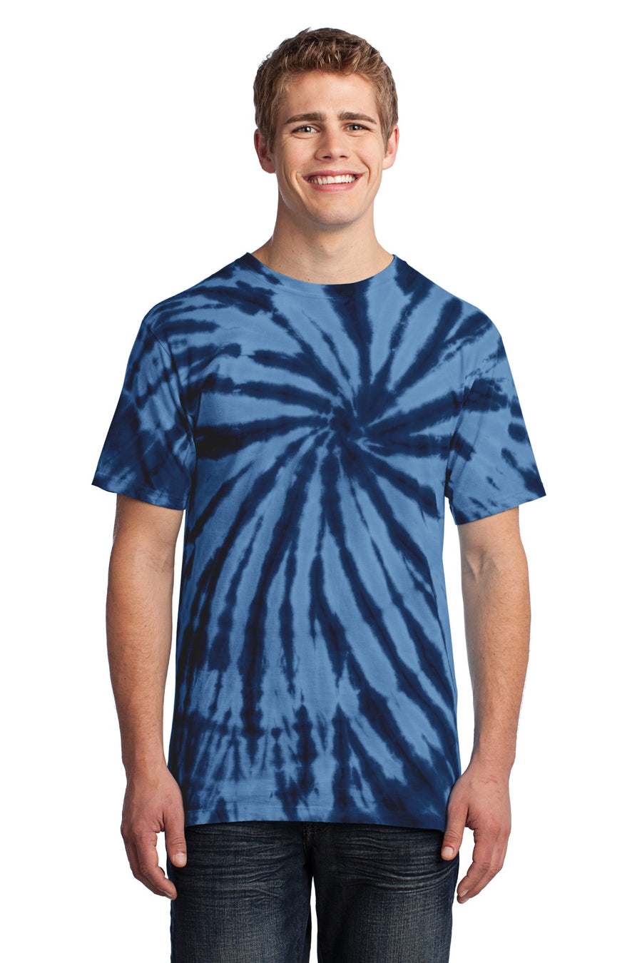 Unisex Tie-Dye Tee - Navy