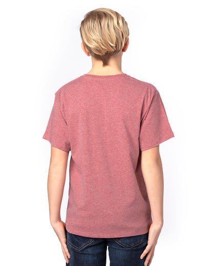 Youth Ultimate T-Shirt - Maroon Heather