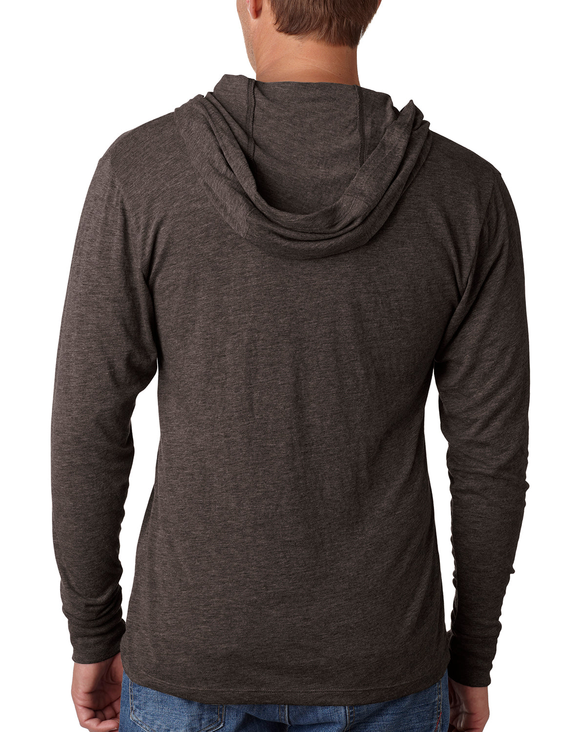 Unisex Triblend Long-Sleeve Hoodie - Macchiato