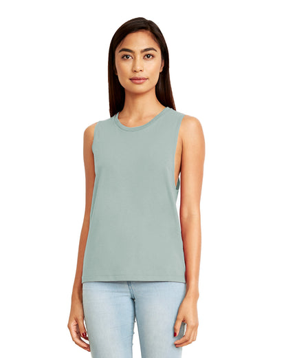 Women's Festival Muscle Tank - Silver