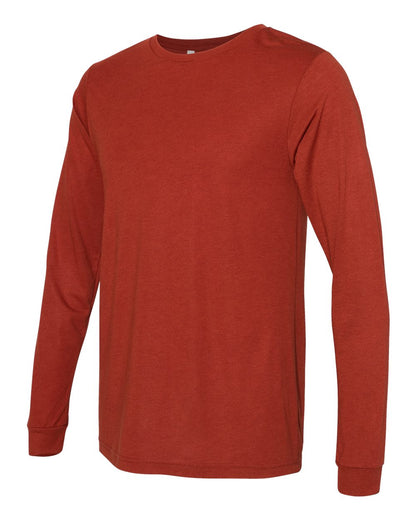 Unisex Jersey Long-Sleeve T-Shirt - Brick Triblend
