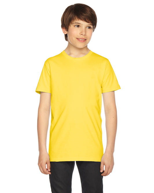 Youth Fine Jersey Short-Sleeve T-Shirt - Sunshine