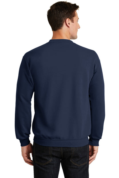 Unisex Core Fleece Crewneck Sweatshirt - Navy