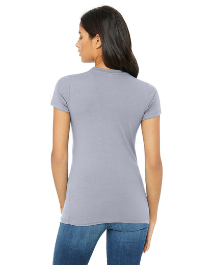 Women's Junior Fit Favorite T-Shirt - Heather Blue