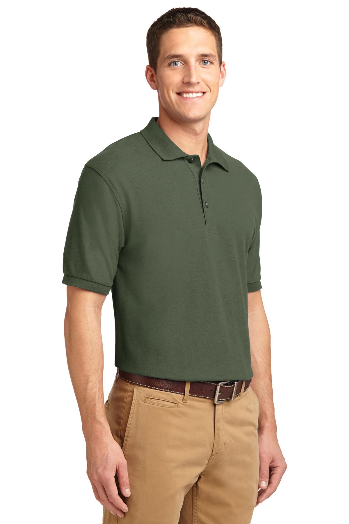 Unisex Silk Touch Polo - Clover Green