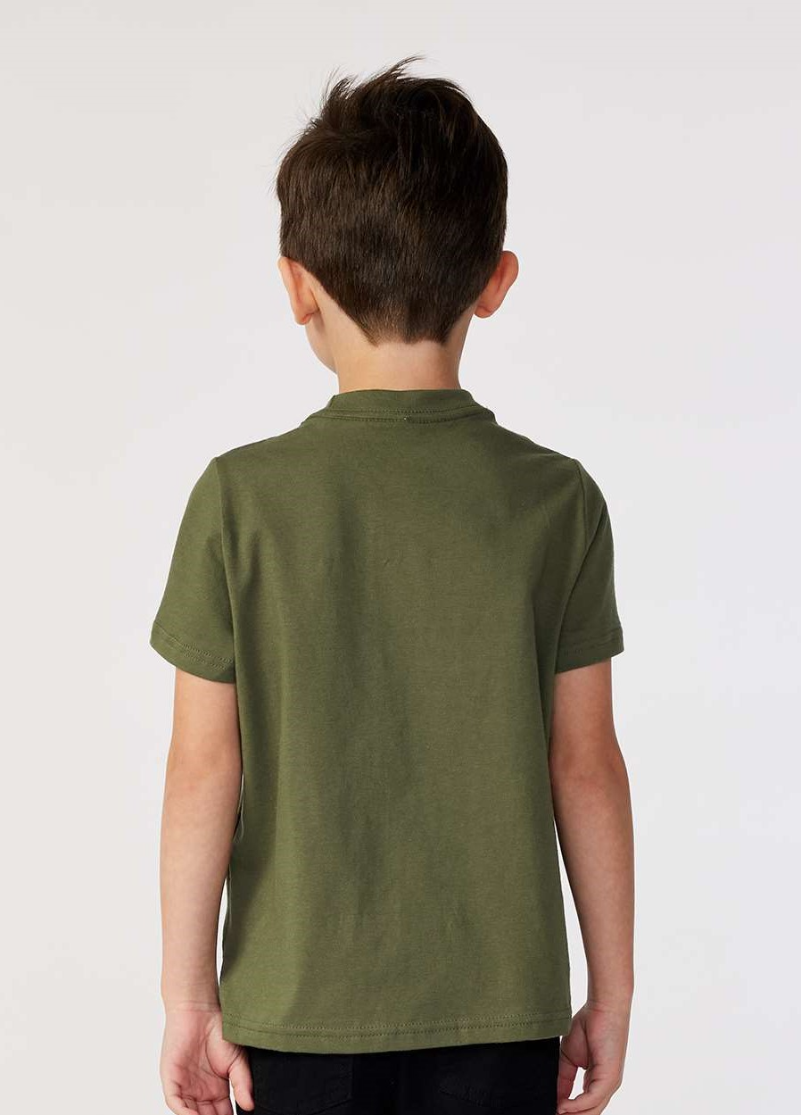 Toddler Fine Jersey T-Shirt - Military Green
