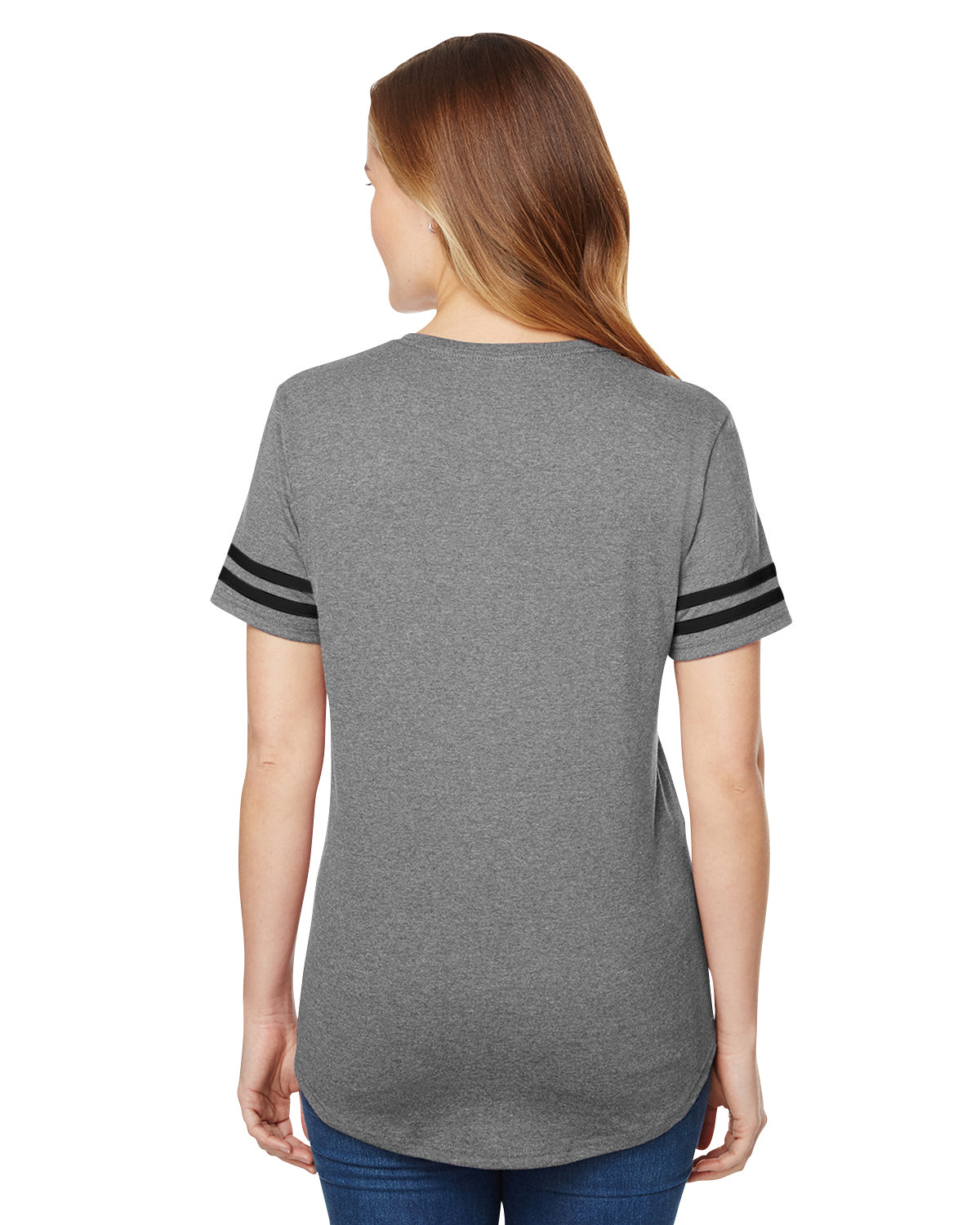 Heavy Cotton™ Women's Victory T-Shirt - Graph Heather / Black