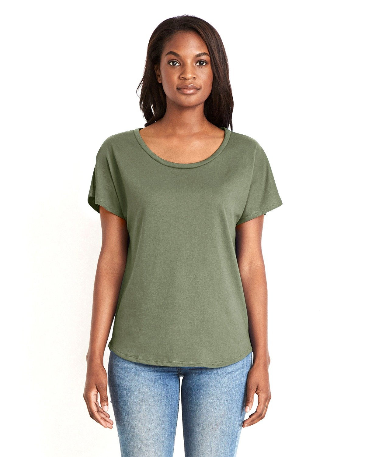 Women's Ideal Dolman - Military Green