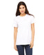 Bella + Canvas B6400 - Women's Relaxed Jersey Short-Sleeve T-Shirt - White