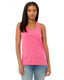 Bella + Canvas B6008 - Women's Jersey Racerback Tank - Charity Pink