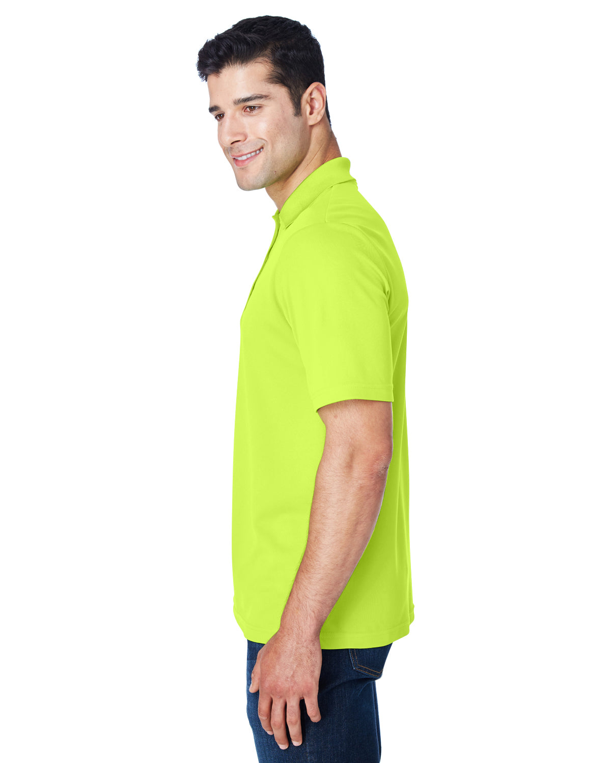Men's Origin Performance Piqué Polo - Safety Yellow