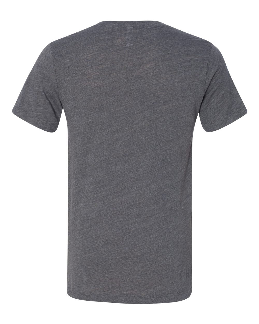 Unisex Jersey Short-Sleeve V-Neck T-Shirt - Asphalt Slub
