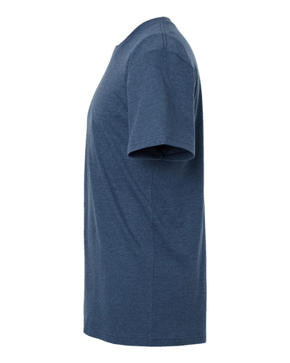 Unisex CVC T-Shirt - Heather Sea Blue