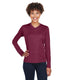 Team 365 TT11WL - Women's Zone Performance Long-Sleeve T-Shirt - Sport Maroon