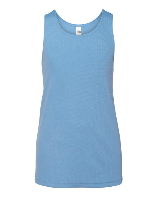 Youth Mesh Tank - Sport Light Blue
