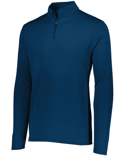 Unisex Attain Quarter-Zip Pullover - Navy