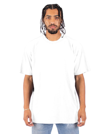 Garment-Dyed Crewneck T-Shirt - White