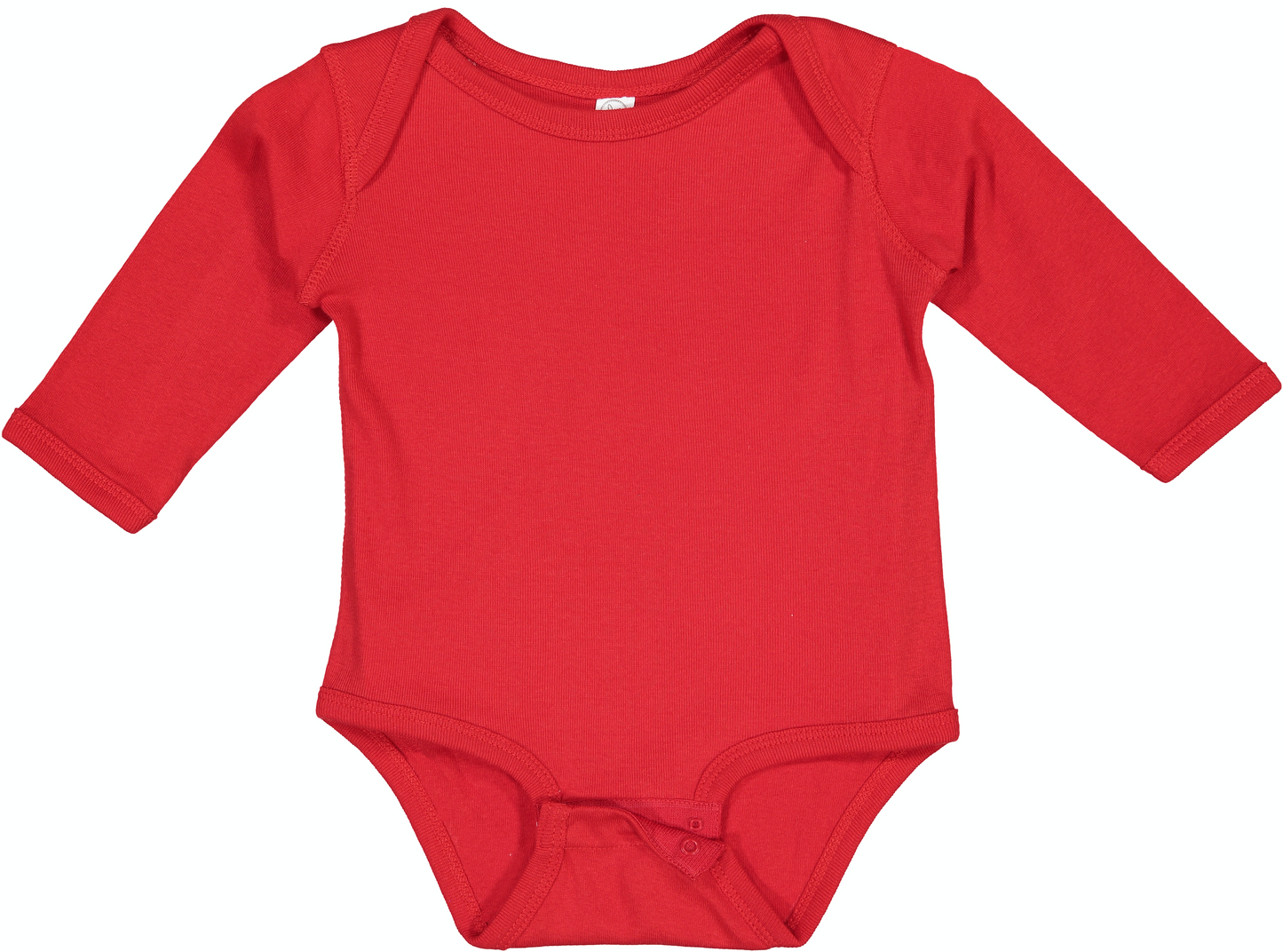Infant Long-Sleeve Bodysuit - Red