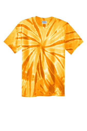Unisex Tie-Dye Tee - Gold
