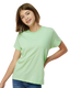 Tultex 0235TC - Youth Fine Jersey T-Shirt - Heather Neo Mint