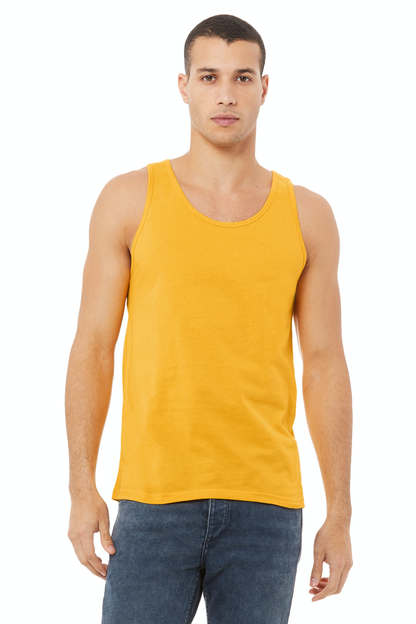 Unisex Jersey Tank - Gold
