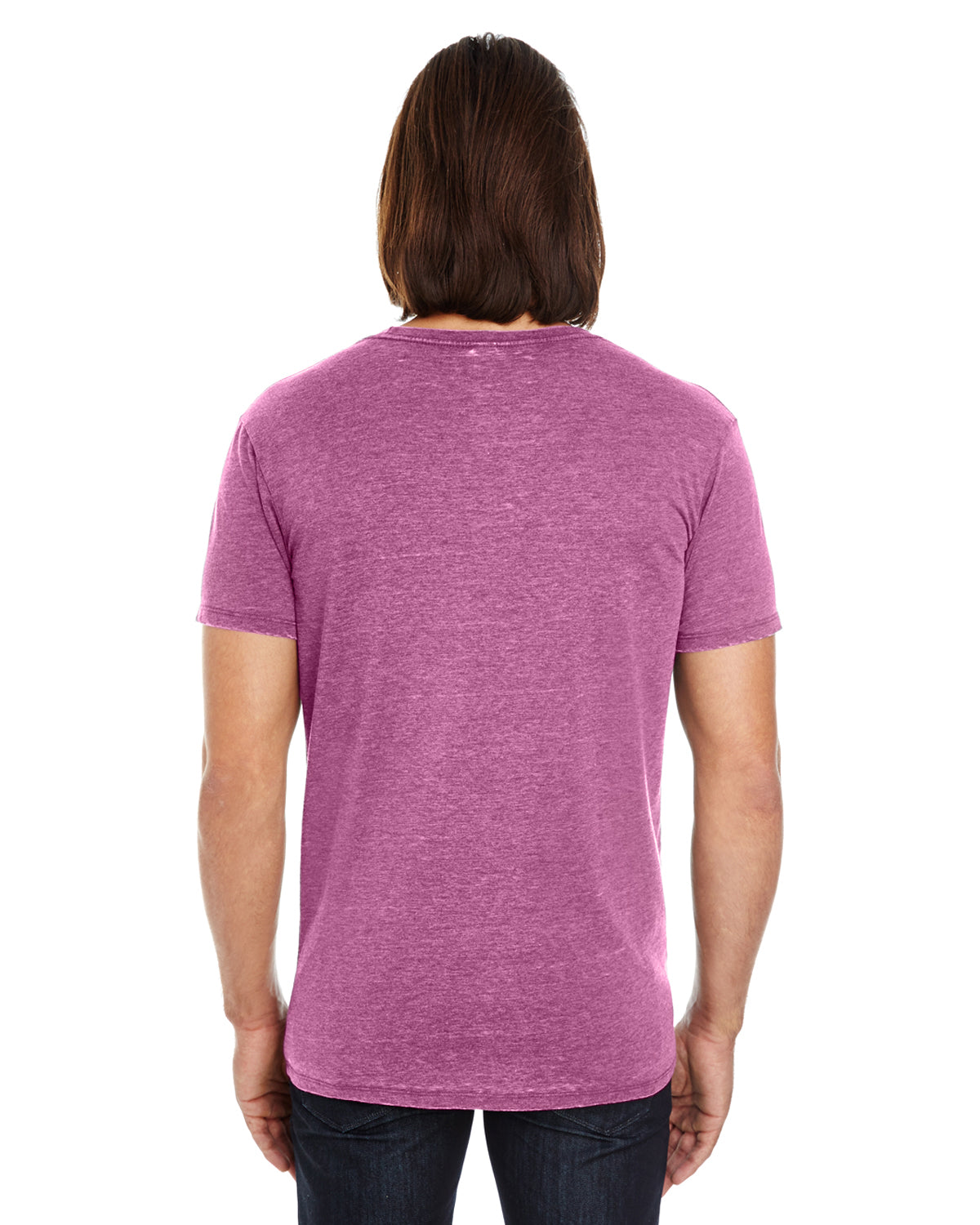 Unisex Vintage Dye Short-Sleeve T-Shirt - Vintage Wine