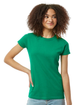 Women's Slim Fit Fine Jersey Tee - Kelly