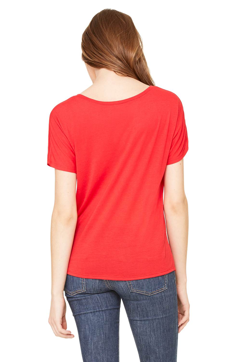 Women's Slouchy T-Shirt - Red