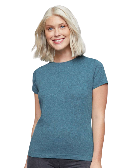 Women's Fine Jersey T-Shirt - Surf Blackout